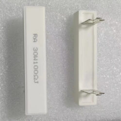 Alternative view of 30W High Power High Frequency Porcelain Shell Cement Resistor
